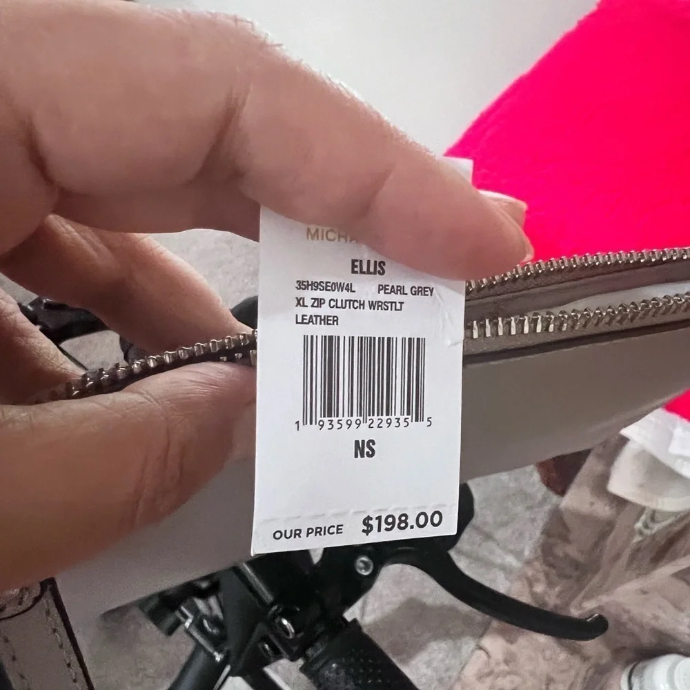 Michael Kors studded wristlet